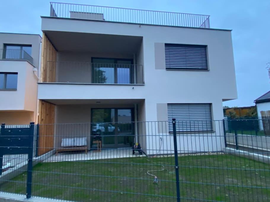 Modern Studio Gardenia_Gartenwohnung Alte Donau Bécs Kültér fotó